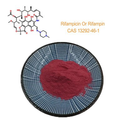 Farmatseutilise meditsiini API tooraine CAS 13292-46-1 rifampitsiini pulber
